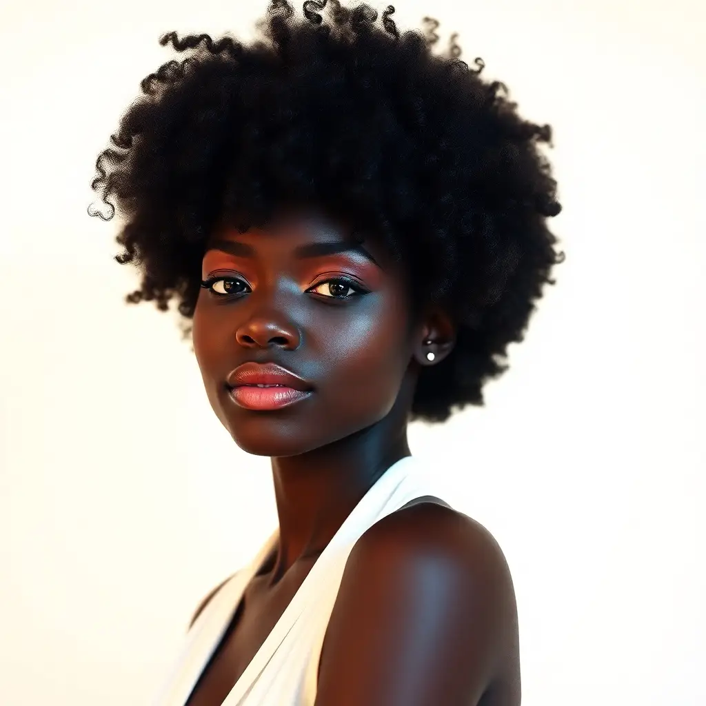 Women with natural afro hairstyles showcasing voluminous, textured, and empowering looks that celebrate natural hair beauty.