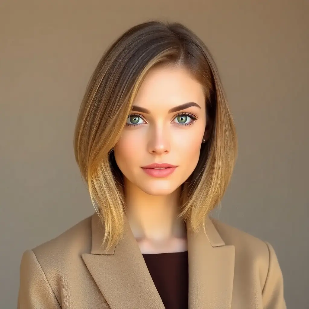 Women with long bob haircuts showcasing sleek, versatile, and modern hairstyles for a chic and timeless look