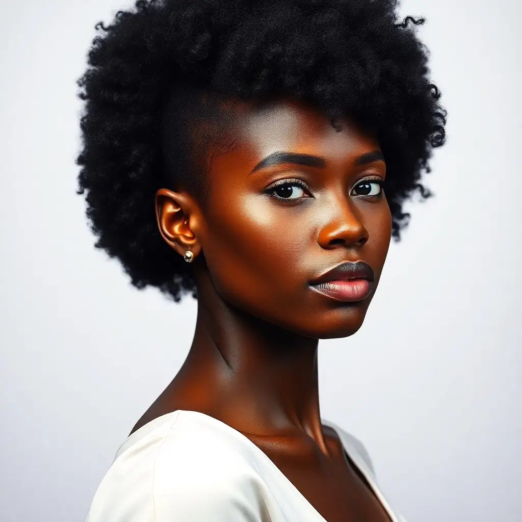 Women with natural afro hairstyles showcasing voluminous, textured, and empowering looks that celebrate natural hair beauty.