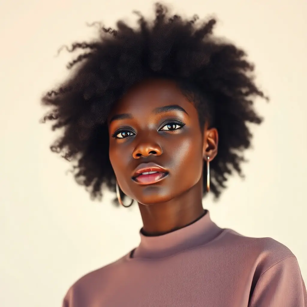 Women with natural afro hairstyles showcasing voluminous, textured, and empowering looks that celebrate natural hair beauty.