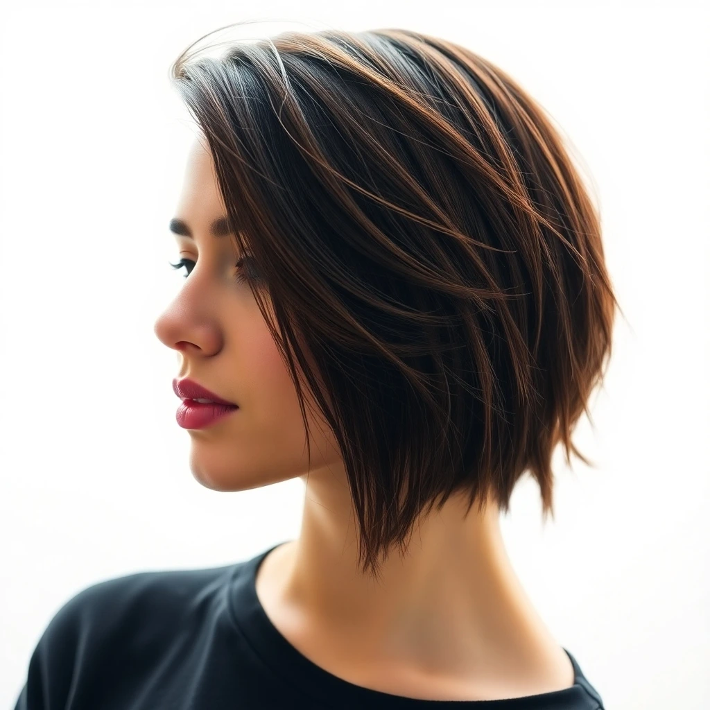 Women with asymmetric haircuts showcasing bold, edgy, and modern hairstyles with uneven lengths for a unique and stylish look.