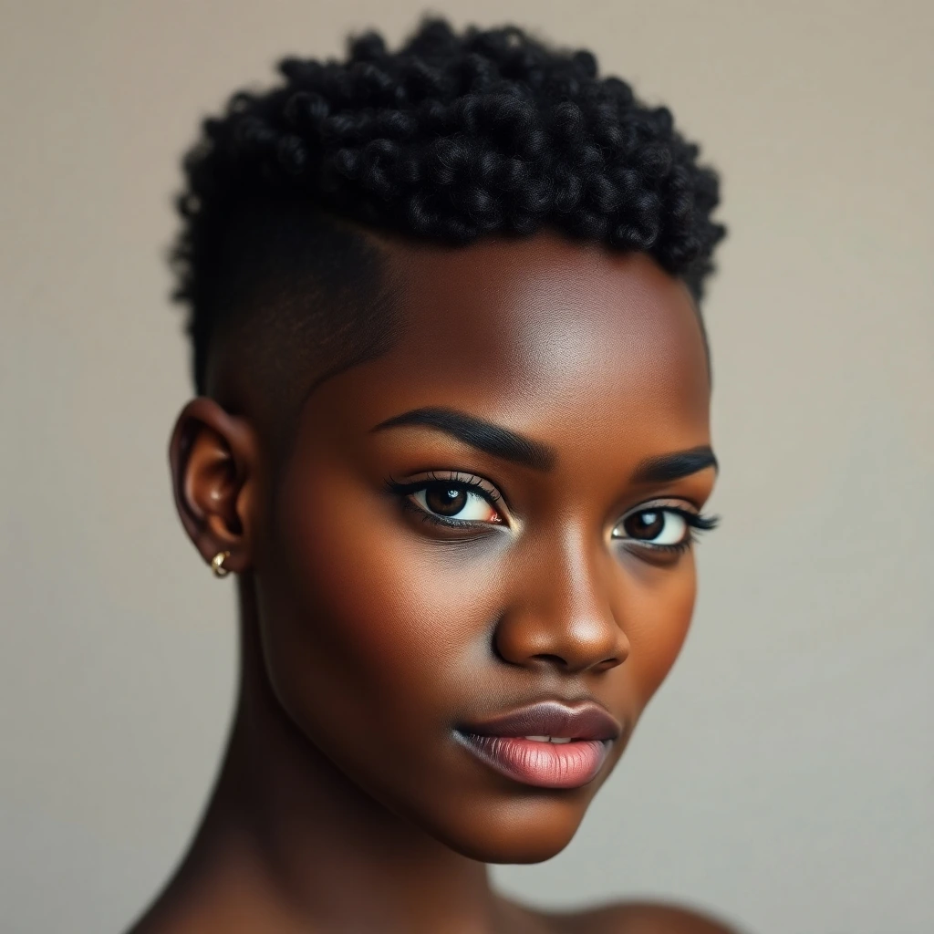 Women with classic undercut hairstyles showcasing bold, edgy, and versatile short haircuts