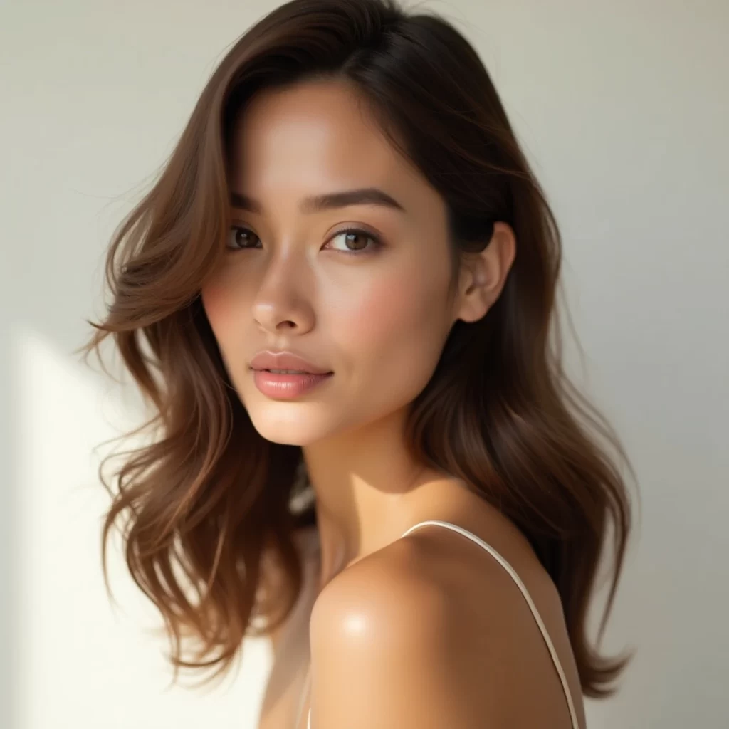 Women with long layered haircuts showcasing voluminous, textured, and flowing hairstyles for a soft and elegant look.