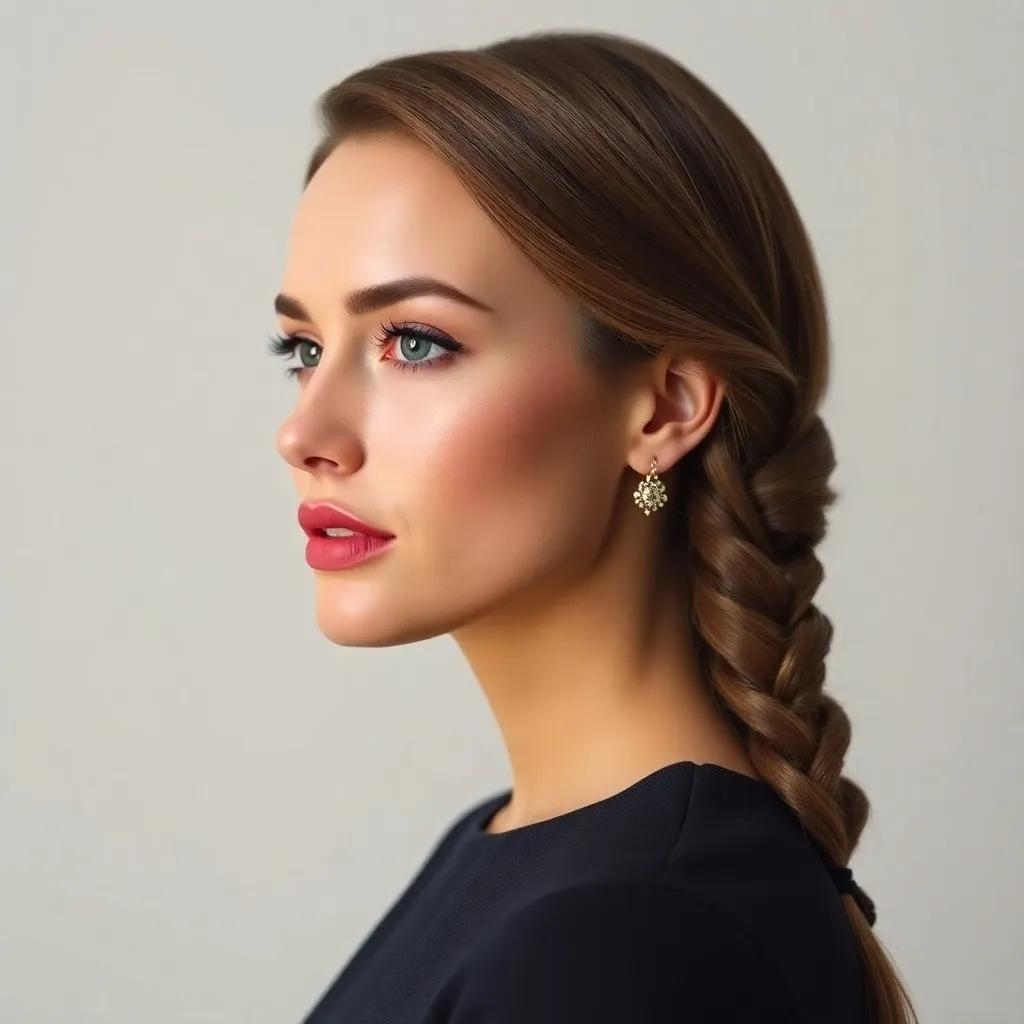 Women with romantic side braid hairstyles showcasing elegant, feminine, and soft looks for a charming and stylish appearance.